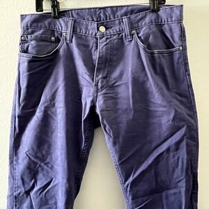 Levi's 514 Straight-Leg Pants in Purple